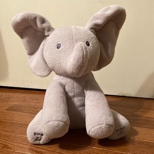 Baby GUND Flappy the Elephant Talking/Singing Animated Plush